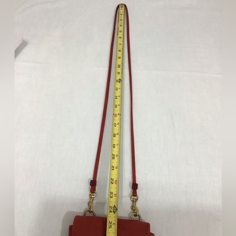 Coach Vintage Red Mini Crossbody Belt Bag Style #9826 - Picture 13 of 13
